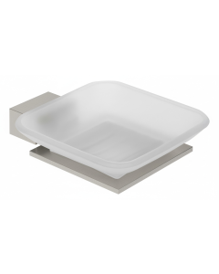 Σαπουνοθήκη Γυαλί Ματ Inox Bronze Art Shelfy 10V1-11