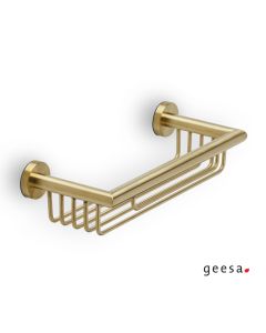 Σπογγοθήκη-Μπουκαλοθήκη NEMOX Geesa Brushed Gold 6514-201