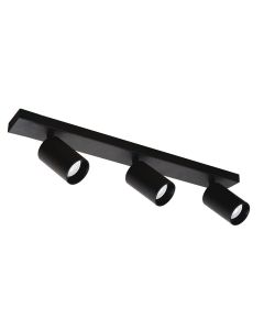 Σποτ Τρίφωτο 3xGU10 600x60xH127mm Μαύρο Viokef Stage 4259801