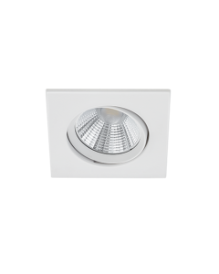 Σποτ Χωνευτό Λευκό Ματ Τετράγωνο 8xH5cm Led 5,5w 3000K 345lm Trio Lighting Pamir Lighting 650410131