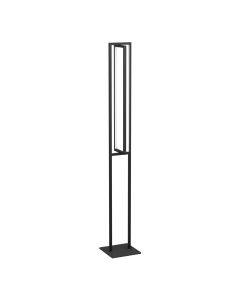 Φωτιστικό Επιδαπέδιο Μαύρο 20xΗ133cm LED 3000-6500K 4600lm Ρυθμιζόμενο Τηλεχειριστήριο Eglo Siberia 900469