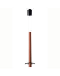 Φωτιστικό Κρεμαστό Terracotta D12x45xH150cm Led 5w 3000K 330lm Sun Light CORSO-TR 