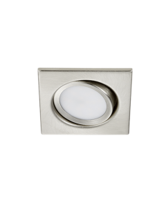 Φωτιστικό Σποτ Νίκελ Ματ Χωνευτό 8xH3cm LED 5w 3000K 450lm Trio Lighting Rila 650210107