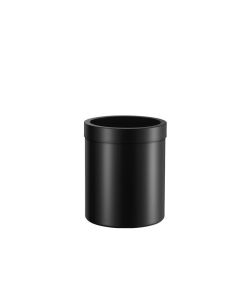 Χαρτοδοχείο 5lt Ανοιχτό Μαύρο Ματ Sanco Brass Open Bins 90660-M116