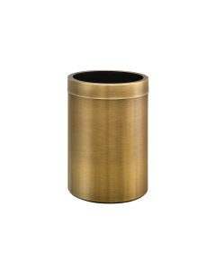 Χαρτοδοχείο Ανοιχτό 12lt Sanco Open Bins Brass Bronze Mat 90664-M25