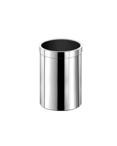 Χαρτοδοχείο Ανοιχτό 12lt Χρωμέ Sanco Open Bins 90664-A03