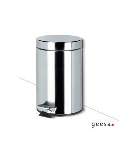 Χαρτοδοχείο Επιδαπέδιο 3l Geesa Chrome 634-100
