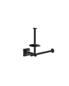 Χαρτοθήκη Διπλή Sanco Tempo Black Mat 14086-M116