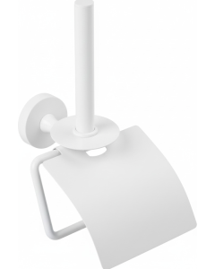 Χαρτοθήκη Διπλή Λευκό Bronze Art Fairmont MH08-52-AA-K