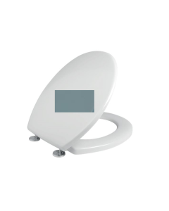 Κάλυμμα Λεκάνης WC Βακελιτικό B.Τ Σιέλ 37x38-43cm Οπές 11-20cm Kerafina Όλυμπος-Ιθάκη, Ideal Standard Μπαχάμα-Μπαχάμα 2000 Elvit 0044siel