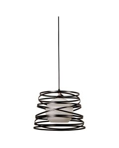 PDC 6075 BK ΚΡΕΜΑΣΤΟ 1/Φ ΧΙΑΣΤΟ ΜΑΥΡΟ 1ΧΕ27 ARlight 0084285