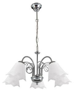 PDT 2041-5 CR # 5/Φ ΣΚΕΛΕΤΟΣ  ΕΛΑΤΗΡΙΟ ΛΕΥΚΟ ΓΥΑΛΙ 5ΧΕ14 ARlight 0103394