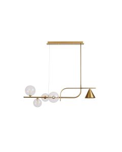 PDC 2047-1 # ΡΑΓΑ ΜΕ 4 ΓΛΟΜΠΟΥΣ ΚΑΙ 1 ΚΑΜΠΑΝΑ 4XG9+1XE14 ARlight 0104521