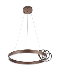 PDC 650-1 BW ΚΡΕΜΑΣΤΟ LED  ΚΑΦΕ ΚΥΚΛΟΣ ΜΕ ΕΛΑΤΗΡΙΟ 53W 3000K ARlight 0104557