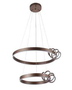 PDC 650-2 BW LED ΚΡΕΜΑΣΤΟ ΔΥΟ ΚΥΚΛΟΙ ΚΑΦΕ ΜΕ ΕΛΑΤΗΡΙΟ 62W 3000K ARlight 0104558