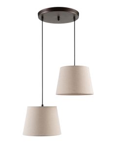 PDA 140-2 BG ΡΟΥΣΤΙΚ 2/Φ ΣΚΟΥΡΙΑ ΡΟΖΕΤΑ 25 ΒG ΚΑΠΕΛΑ 2xE-27 40W ARlight 0106605