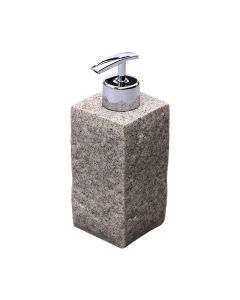 Αντλία Σαπουνιού (Dispenser) Γκρι Ecocasa Rock 02-6396