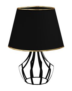 TLT 1255 BK ΕΠΙΤΡΑΠΕΖΙΑ ΛΑΜΠΑ ΑΡΑΧΝΗ 1ΧΕ27 ARlight 0203021