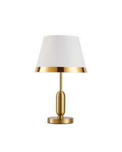 TLC 8815 AB ΕΠΙΤΡΑΠΕΖΙΑ ΛΑΜΠΑ ΟΞΥΝΤΕ ΑΠΛΗ ΒΑΣΗ ΑΜΠΑΖΟΥΡ ΜΠΕΖ ΧΡΥΣΟ ΣΙΡΙΤΙ 1xE27 ARlight 0204052