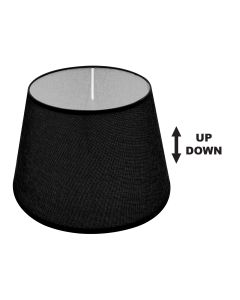 SPC 25 BK (d25-19-H18)  ΚΑΠΕΛΟ ΜΑΥΡΟ ΥΦΑΣΜΑ UP/DOWN ARlight 0284139