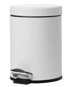 Χαρτοδοχείο 5Λ Λευκό Bronze Art Χαρτοδοχεία 05T3-AA-9