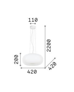 ULISSE SP3 D42 Ideal Lux 095226