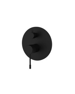 Orabella Terra Black matt - Μπαταρία λουτρού, εντοιχισμού 2 σημείων 10188