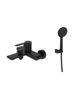 Orabella Elegance Black matt - Μπαταρία λουτρού 10217