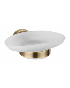 Σαπουνοθήκη Γυαλί Αντικέ Bronze Art Inox304 1030-41