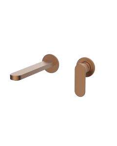 Orabella Aspen Rose gold - Μπαταρία νιπτήρος, εντοιχισμού 2 οπών 10443
