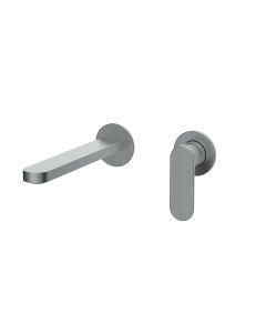 Orabella Aspen Gun metal light - Μπαταρία νιπτήρος, εντοιχισμού 2 οπών 10450