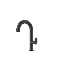 Orabella Oval Black matt - Μπαταρία νιπτήρος 10461