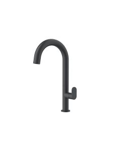 Orabella Oval Black matt Ψηλή - Μπαταρία νιπτήρος 10462