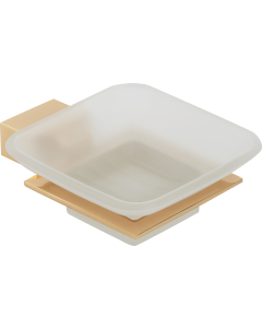 Σαπουνοθήκη Γυαλί Χρυσό Bronze Art Shelfy 10V1-20