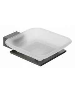 Σαπουνοθήκη Γυαλί Γραφίτης Bronze Art Shelfy 10V1-81