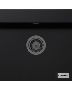 Βαλβιδα με Υπερχείλιση για Νεροχύτη Γρανίτη Schock 15090, Gunmetal  629309M-411