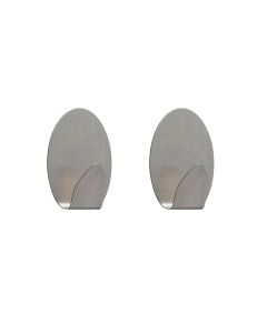 Tiger Baseline Σετ των 2 Άγκιστρο medium Brushed stainless steel 1111530942 1111530942