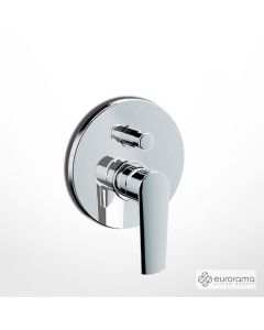 Μίκτης Εντοιχισμού 2 Εξόδων Klint Eurorama Chrome 142030-100