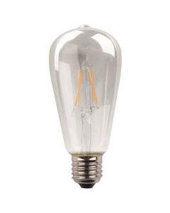 ΛΑΜΠΑ LED ST64 CROSSED FILAMENT 11W 1600lm E27 3000K 220-240V DIMMABLE CLEAR Eurolamp 147-78482
