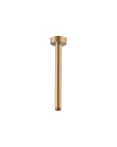 Βραχίονας Ντουζ Οροφής Στρόγγυλος – 17 cm Brushed gold 15221