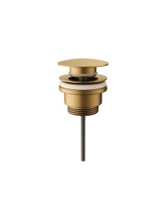 Βαλβίδα click-clack διαιρούμενη Brushed gold 15249
