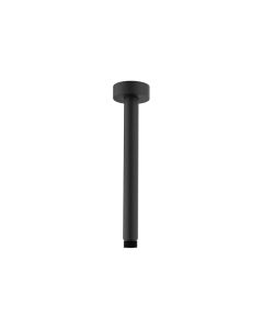 Βραχίονας Ντουζ Οροφής Στρόγγυλος – 17 cm Black matt 15260