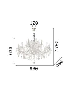 NAPOLEON SP18 ORO Ideal Lux 167411