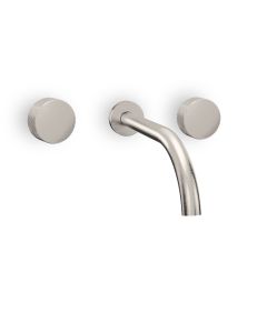 Μπαταρία Νιπτήρα Τοίχου 3 οπών Eletta Tecno Eurorama Inox 167901-110