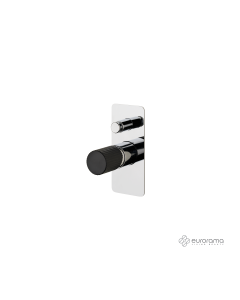 Μίκτης Εντοιχισμού 2 Εξόδων OSO Eurorama Chrome 178030SL-100