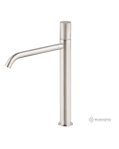 Μπαταρία Νιπτήρα Υψηλή με Βαλβίδα Clic-Clac oso Eurorama Inox 178309P-110