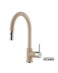 Μπαταρία Νεροχύτη Κουζίνας Fluo Sabbia Granite 18780-1501