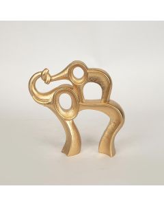 ΕΛΕΦΑΝΤΑΣ ΠΟΛΥΡΕΖΙΝ  ΧΡΥΣΟΣ 19.5x6.4x19.2cm Eurolamp 752-11600