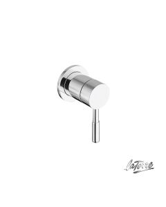 Εκτροπέας 3 εξόδων για εντοιχισμένο σύστημα ντουζιέρας, Tech La Torre Chrome 12151N-100