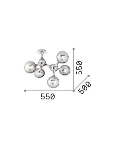 NODI PL5 CROMO Ideal Lux 200484